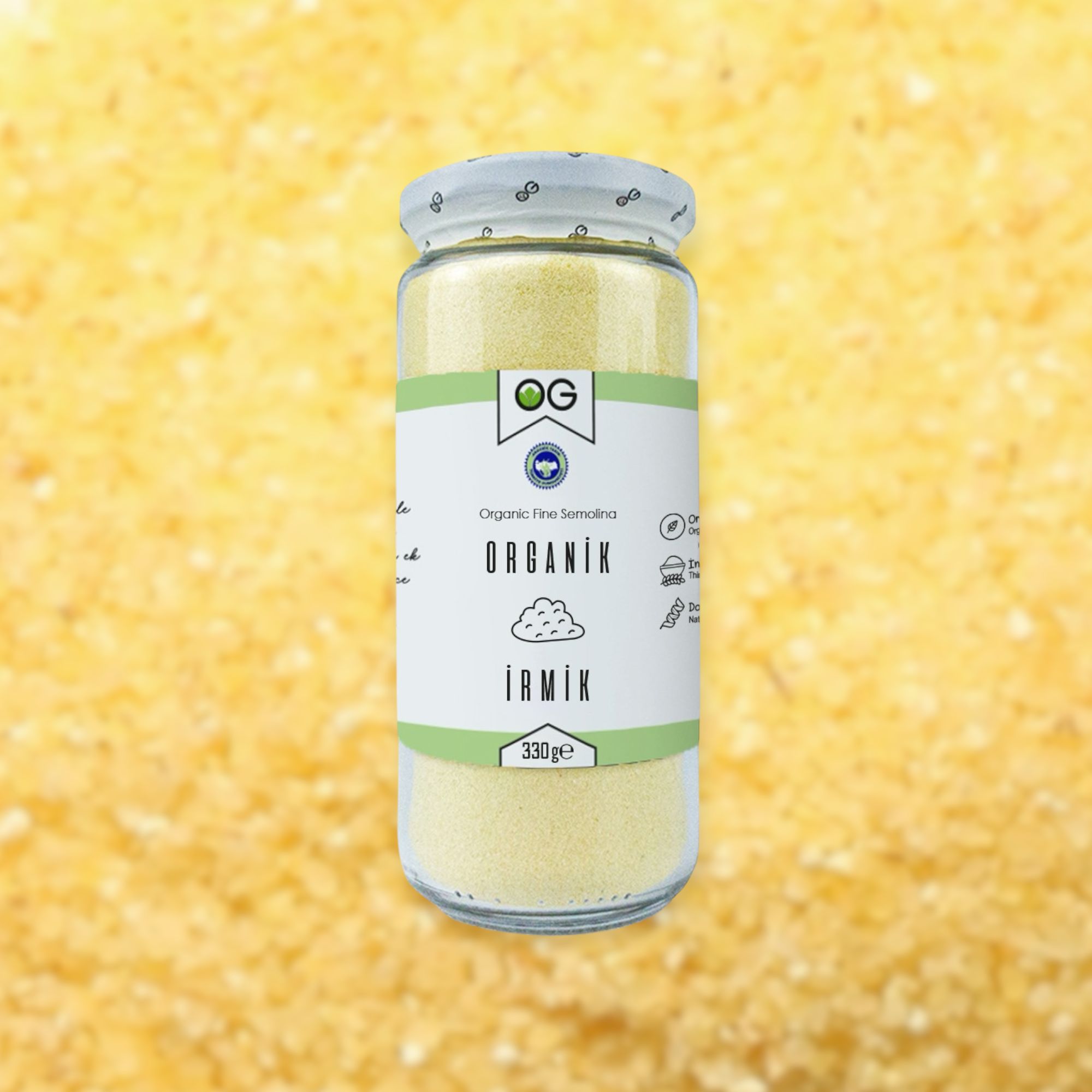 OG Natural Organik İrmik 330 Gr
