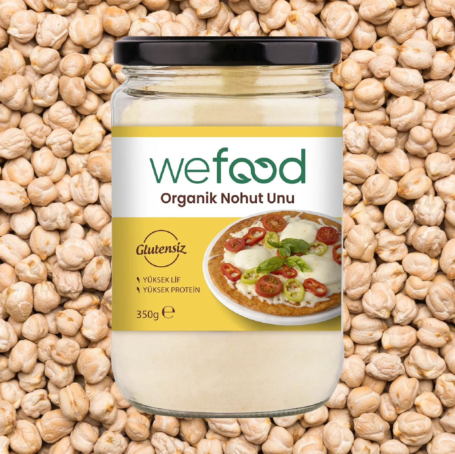 Nohut Unu 350gr - Biokent Glutensiz