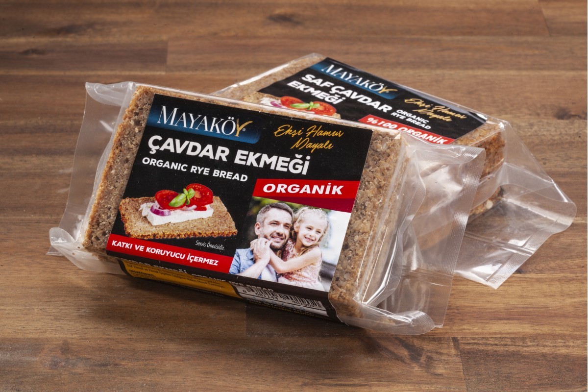 Ekşi Mayalı Organik Saf Çavdar Ekmeği 400gr (BİOKENT TAZE)