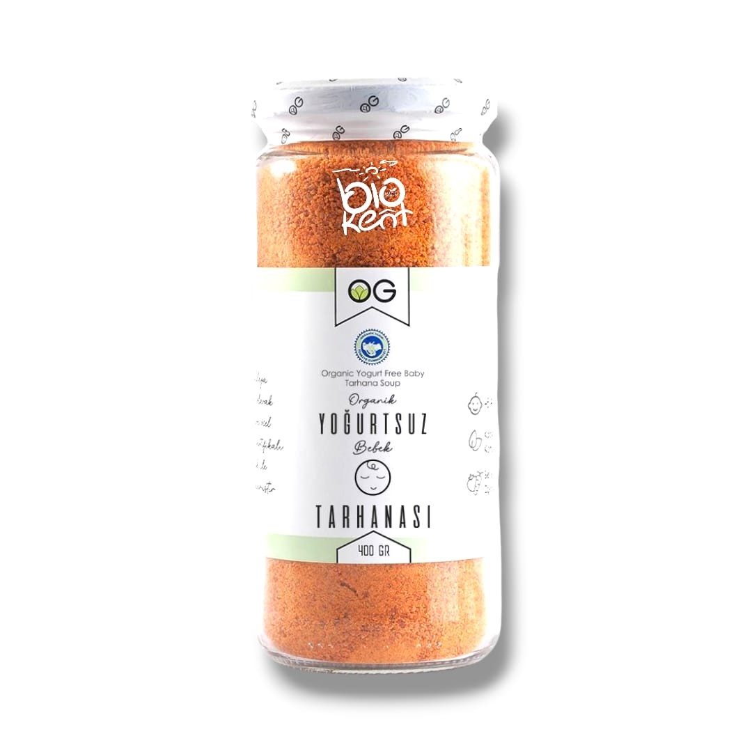 Organik Yoğurtsuz Bebek Tarhanası 400 Gr