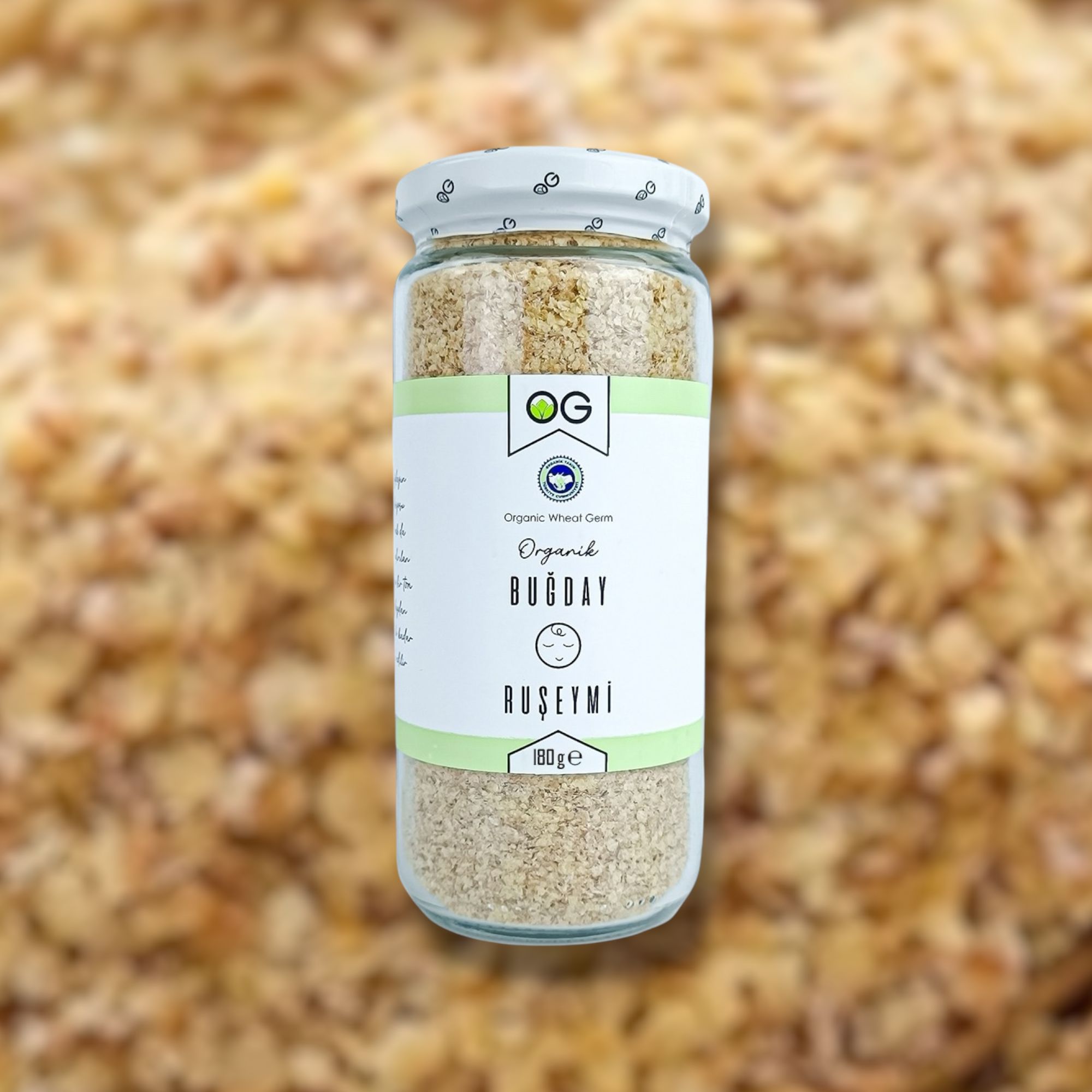 Organik  Ek Gıdaya Uygun Buğday Ruşeymi 180gr
