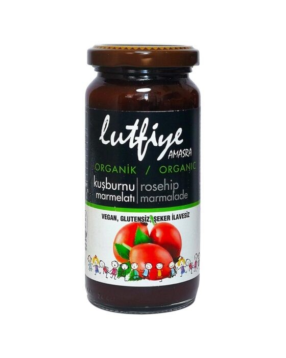 Lütfiye Organik Kuşburnu Marmelatı 280g