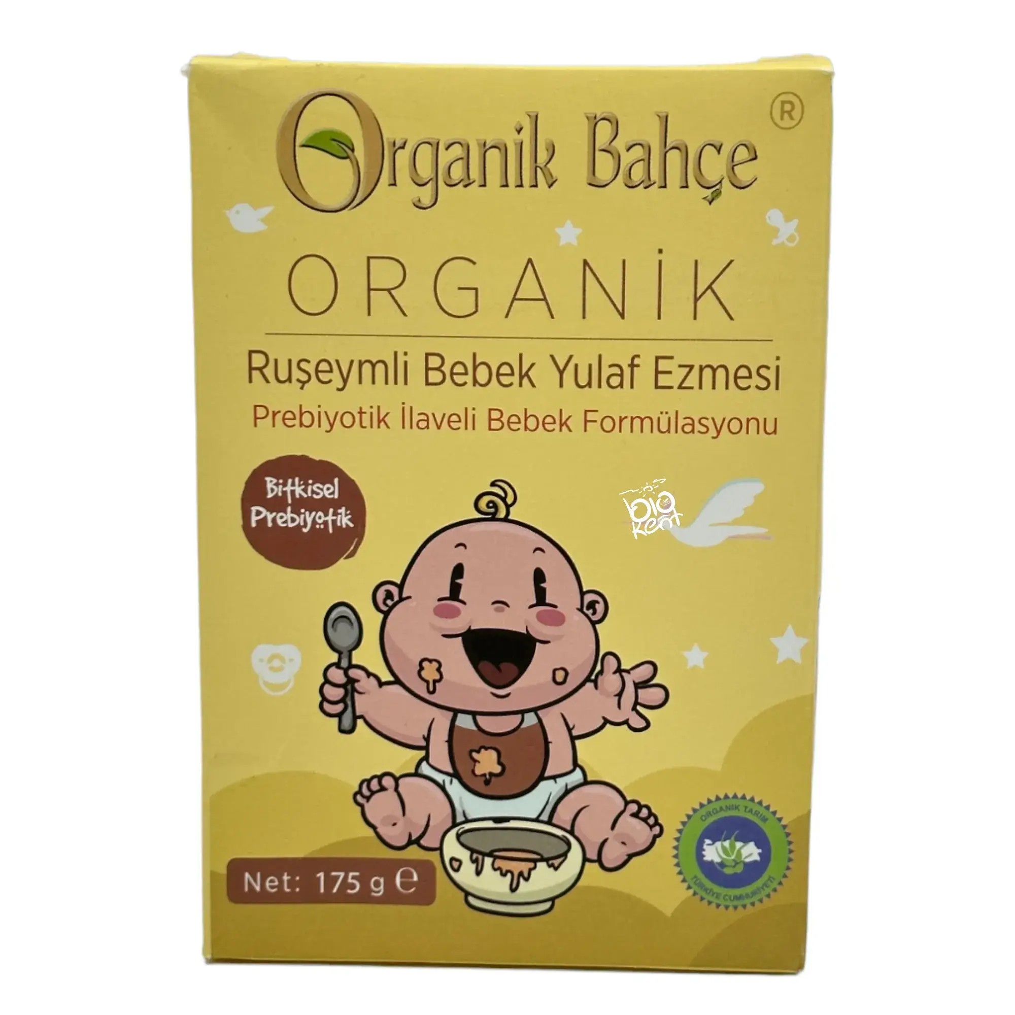 Bebek Organik Ruşeymli Bebek Yulaf Ezmesi - Biokent Bebek