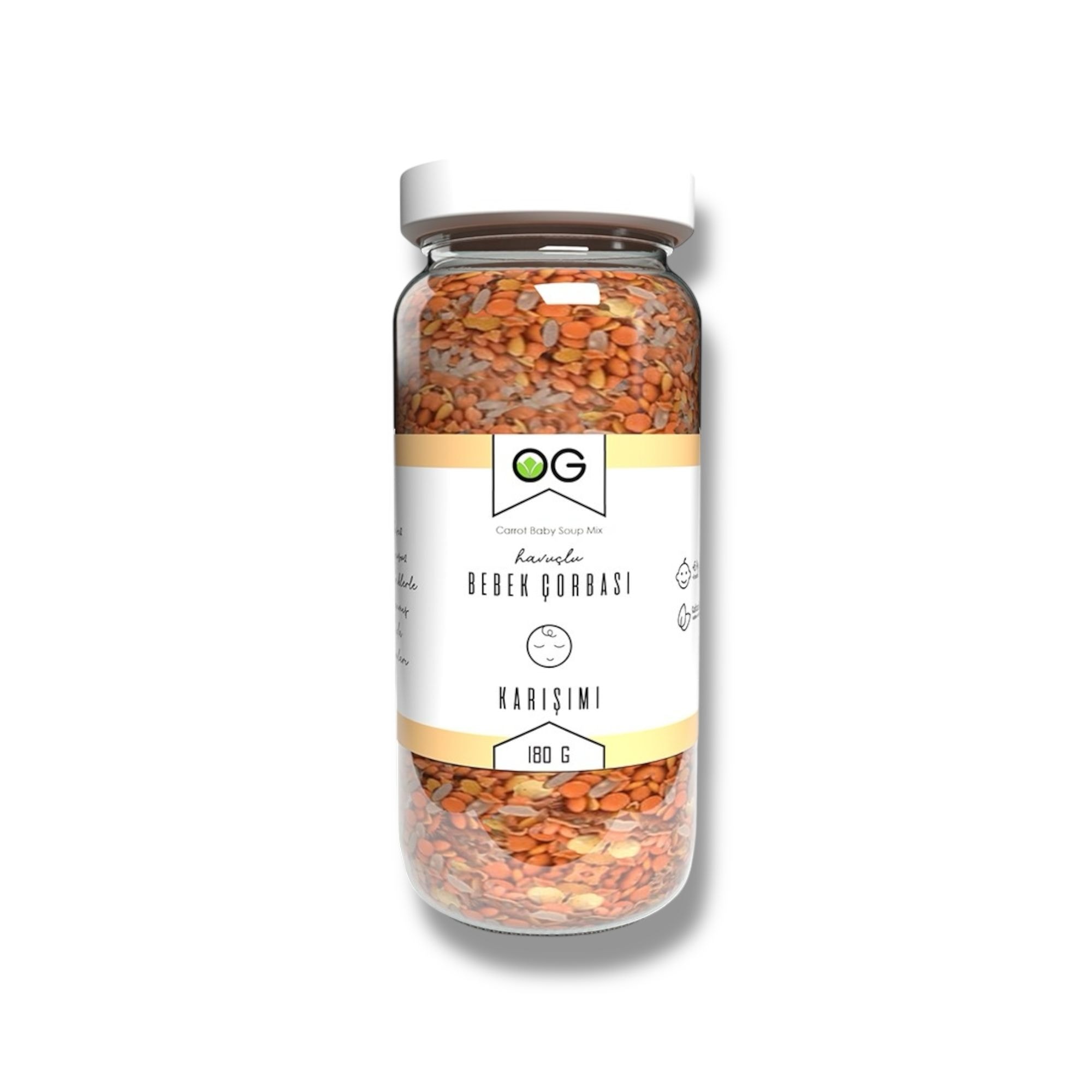 Havuçlu Bebek Çorbası Karışımı 180 Gr