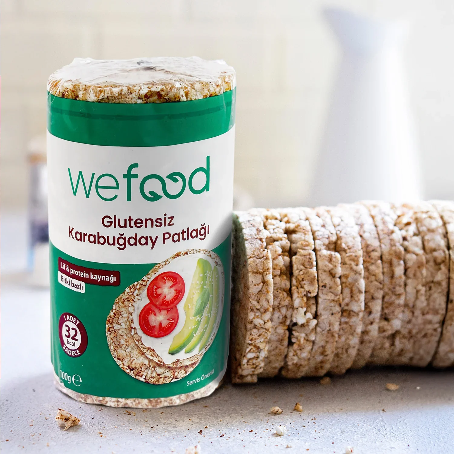Wefood Karabuğday Patlağı 100 gr 3'lü