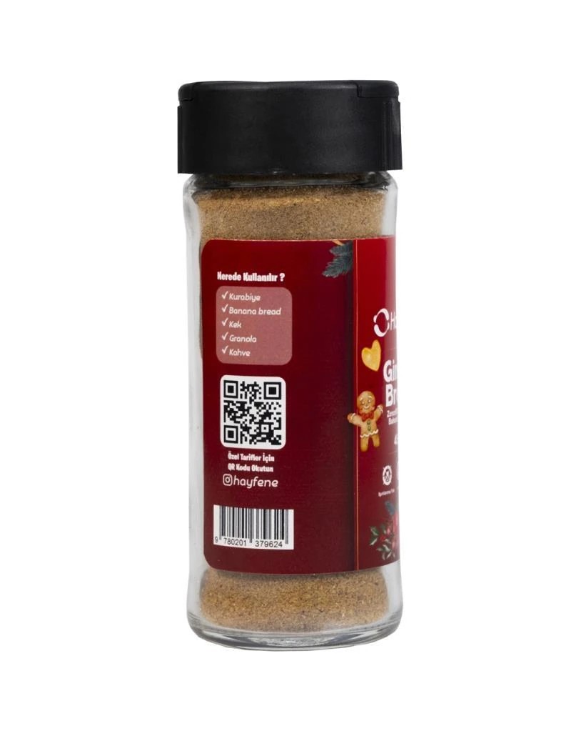 Gingerbread Zencefilli Kurabiye Baharat Karışımı 45Gr