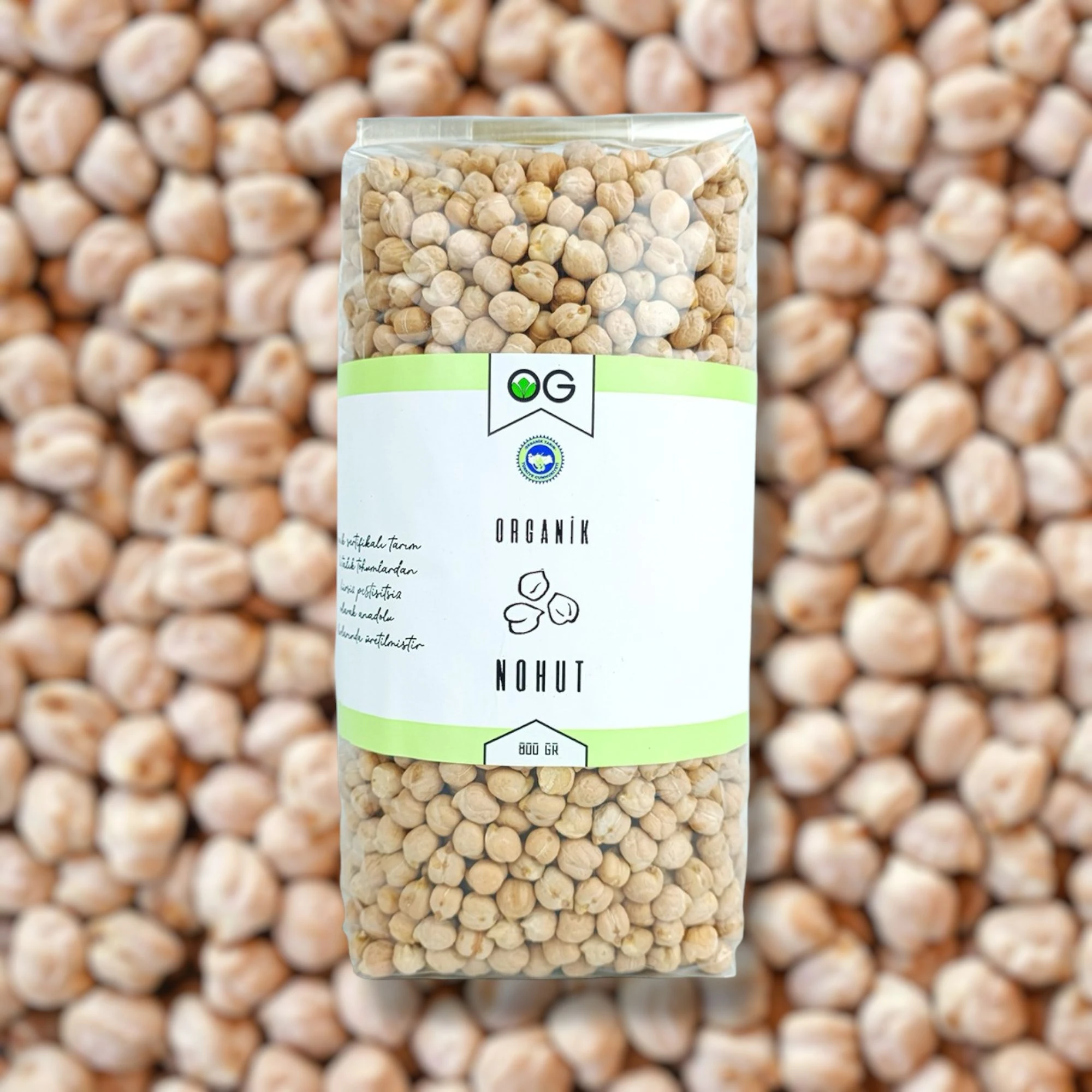 Organik Nohut 800 Gr