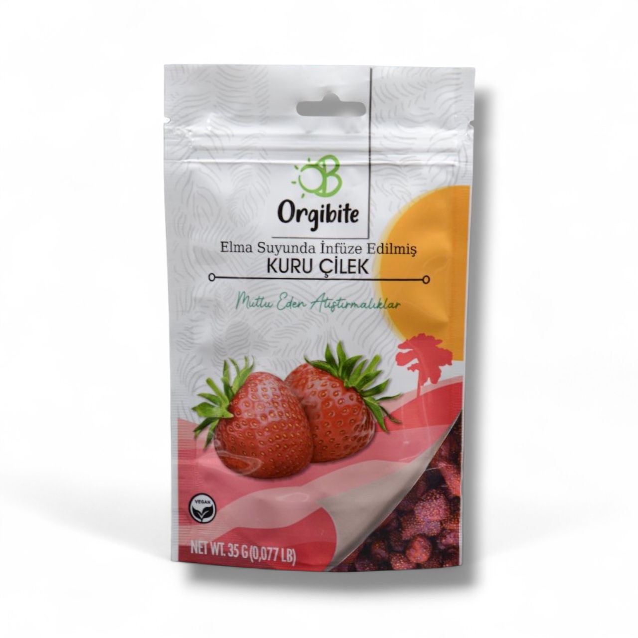 Orgibite Elma Suyu İnfüze Kuru çilek 35 gr