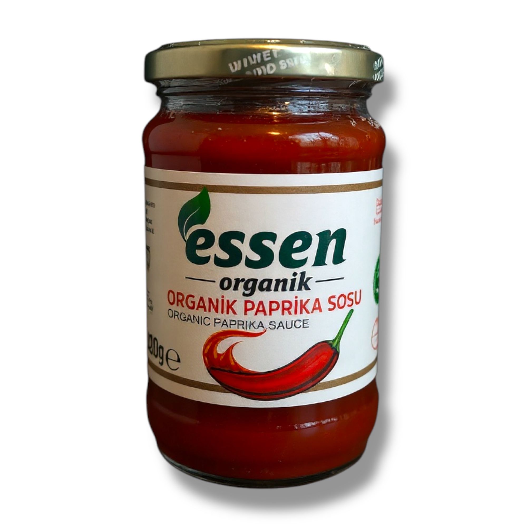 Essen Organik Acı Biber Sosu (Paprika) 320gr