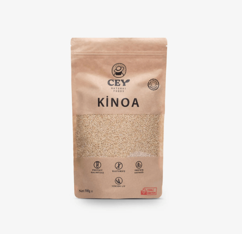 Glutensiz Kinoa 500 gr - Biokent Glutensiz