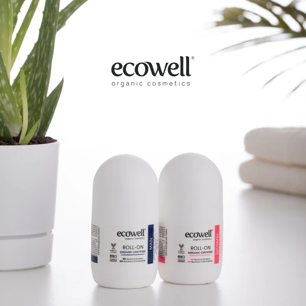 Ecowell Organik Roll On Deodorant (Erkek) 75 ml - Biokent Store
