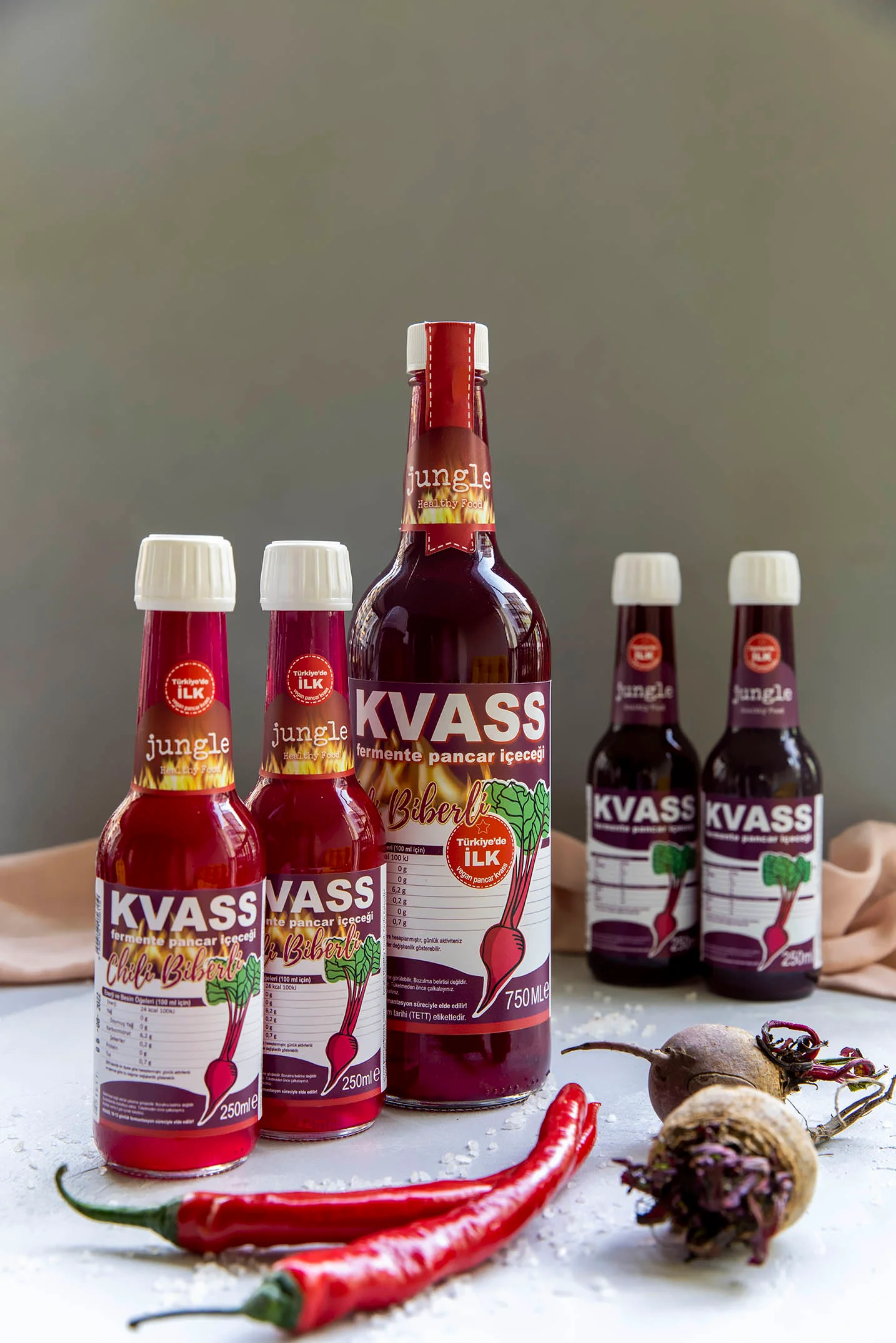 Jungle Pancar Kvass Acılı 250 ml.