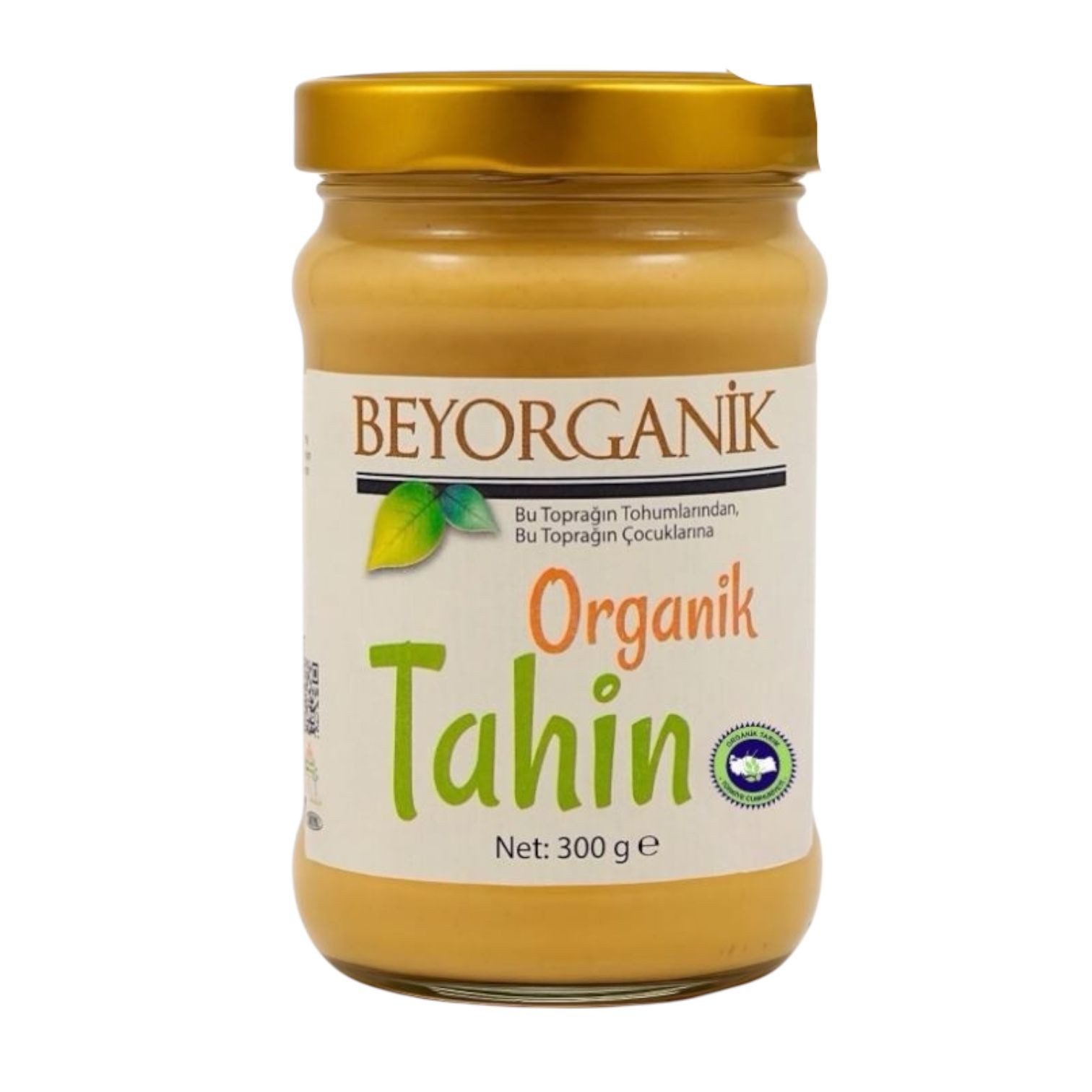 Organik Tahin 300gr (SALMONELLA ANALİZLİ)