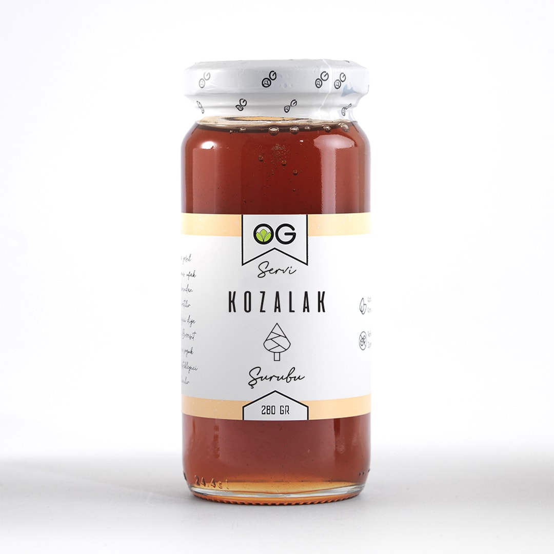 Og Natural Kozalak Şurubu 280 Gr (Rafine Şekersiz)