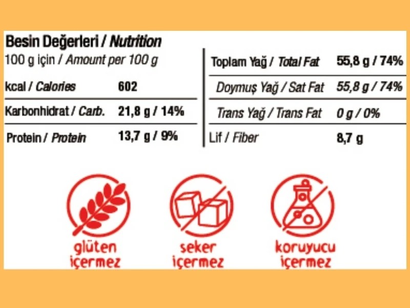 Ballı Fındık Ezmesi 200 g.