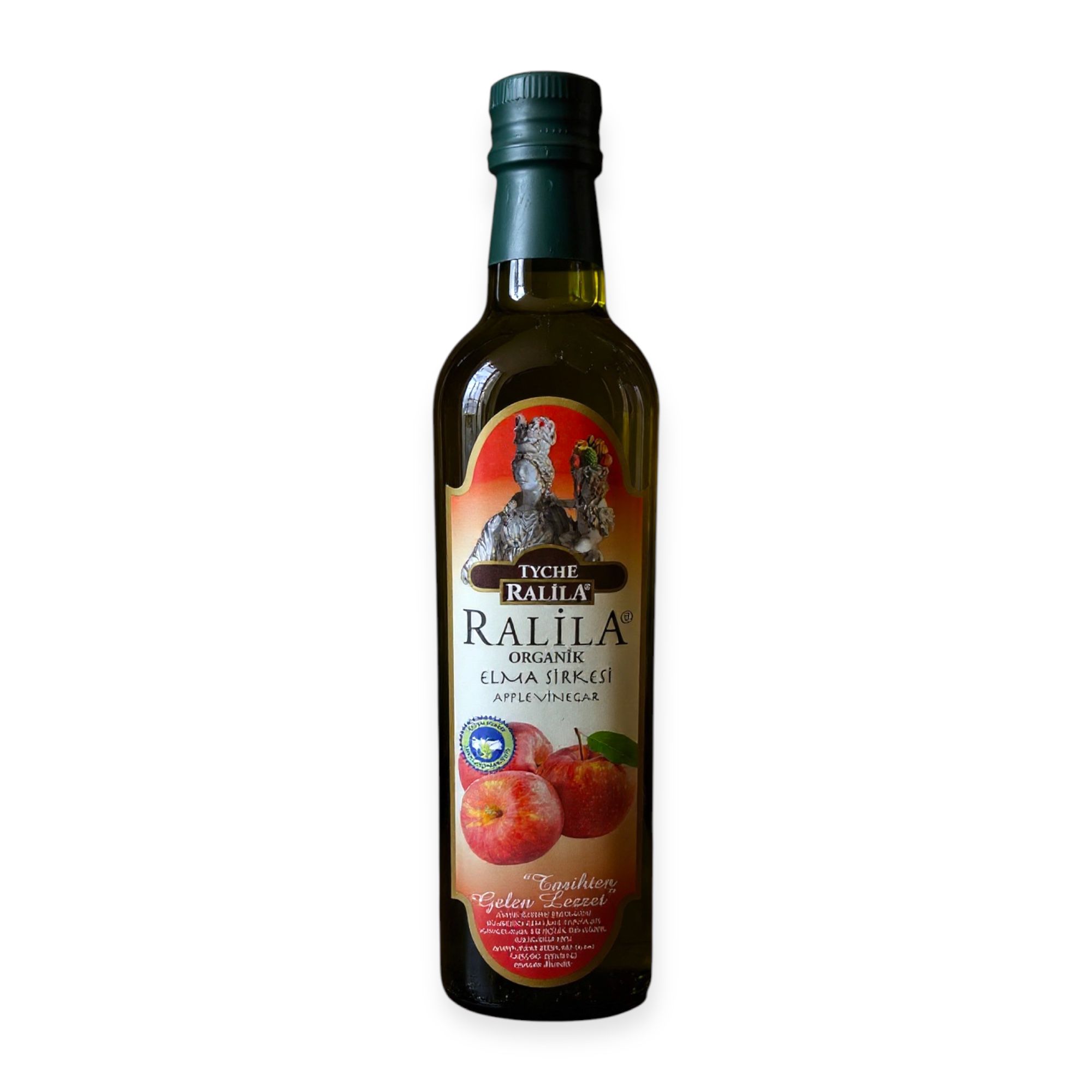 Ralila Organik Elma Sirkesi (Pastörize Edilmemiş) 500ml - Biokent Organik