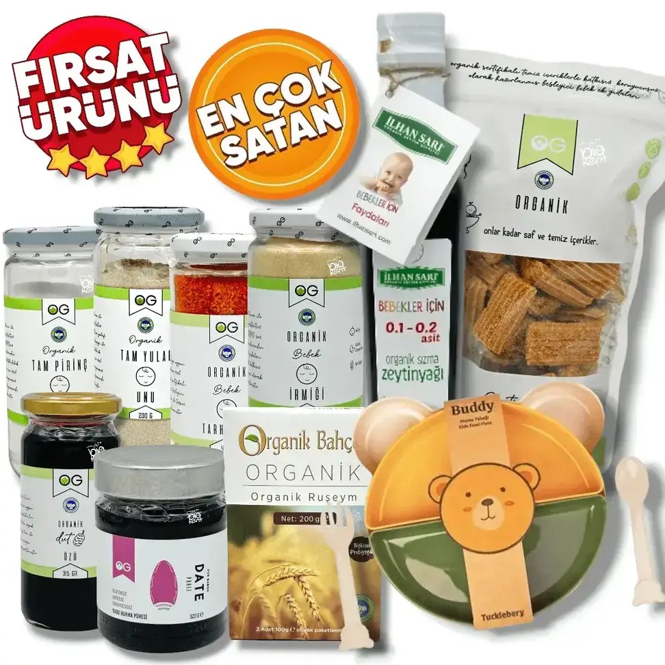 Yeni Başlayanlar İçin Bebek Ek Gıda Seti 