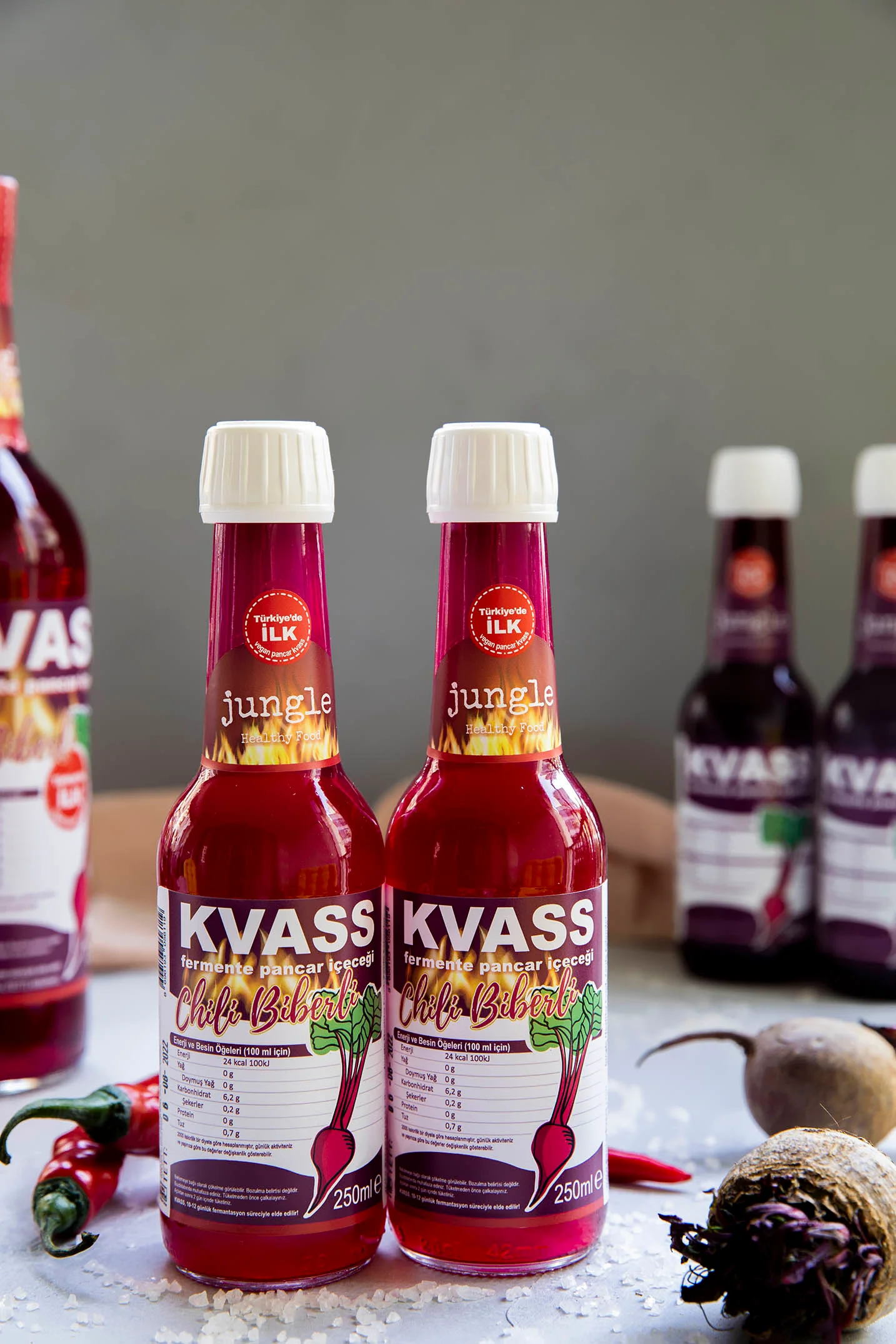 Jungle Pancar Kvass Acılı 250 ml.