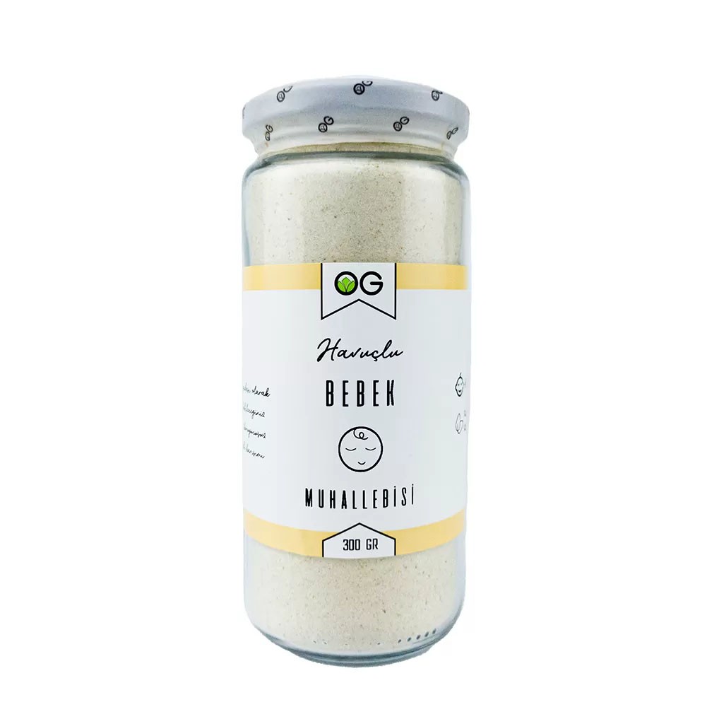 Og Natural Bebek Havuçlu Muhallebi Karışımı 300gr