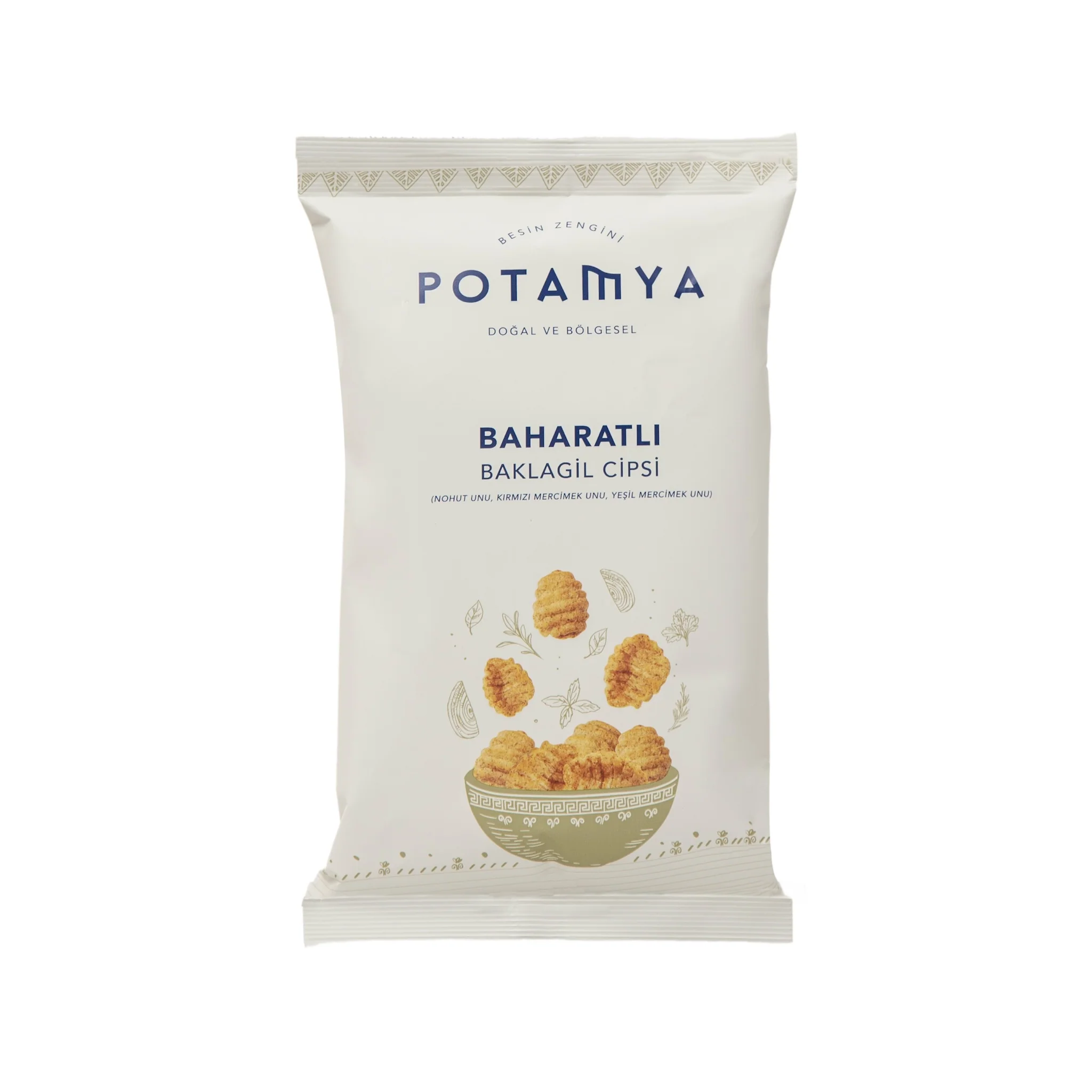 Baharatlı Baklagil Cipsi