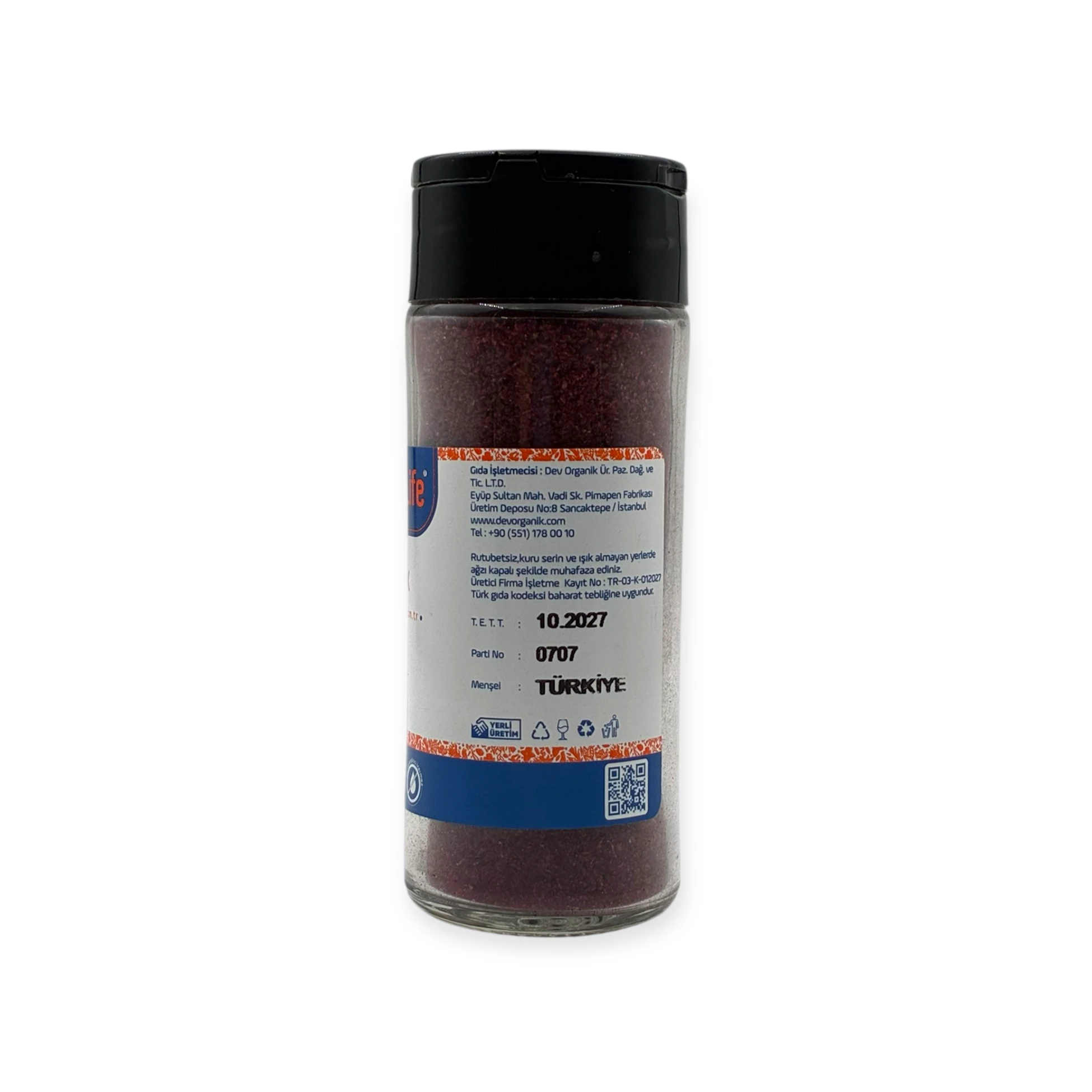 Sumak 45Gr  (Salmonella, Rutubet Analizli)