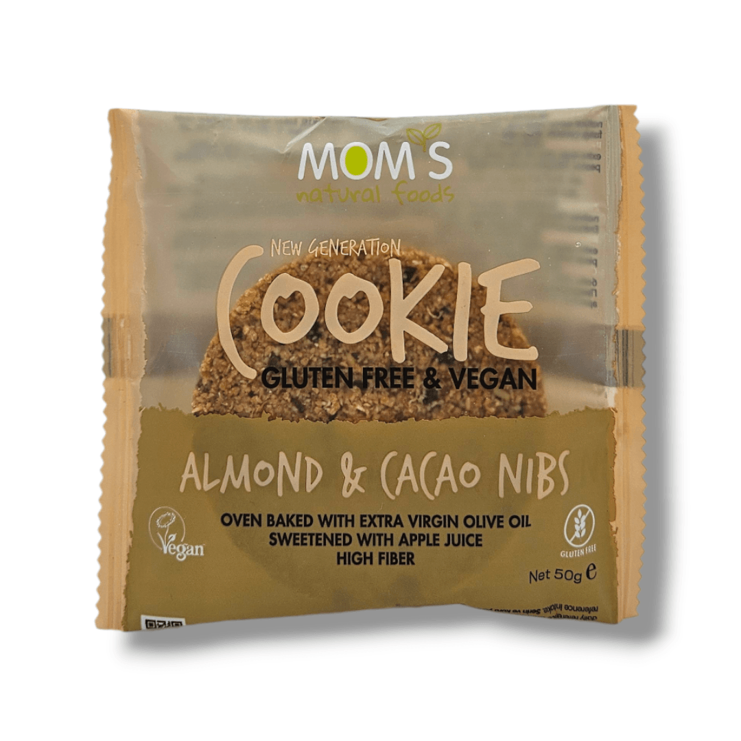 Mom`s Cookie Badem ve Kakao 50gr - Biokent Glutensiz