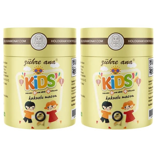 2'li Kids Kakaolu Macun 240gr