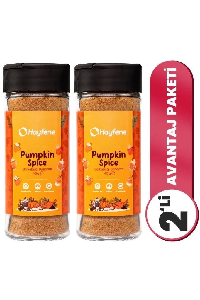 Pumpkin Spice 45gr- 2'li Baharat Seti