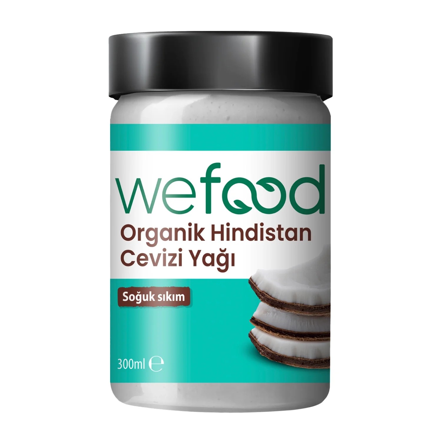 Wefood Glutensiz Organik Hindistan Cevizi Yağı 300ml - Biokent