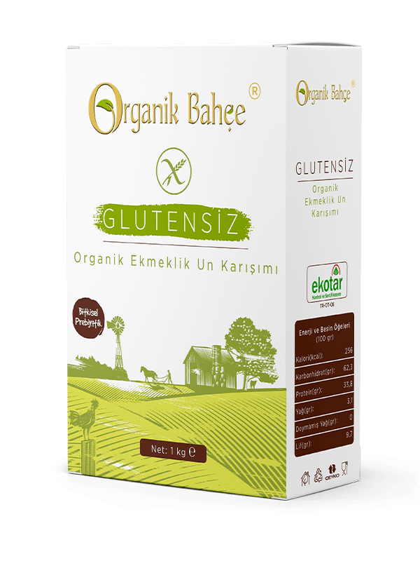 Organik Glutensiz Ekmeklik Un Karışımı 1000gr - Biokent Glutensiz