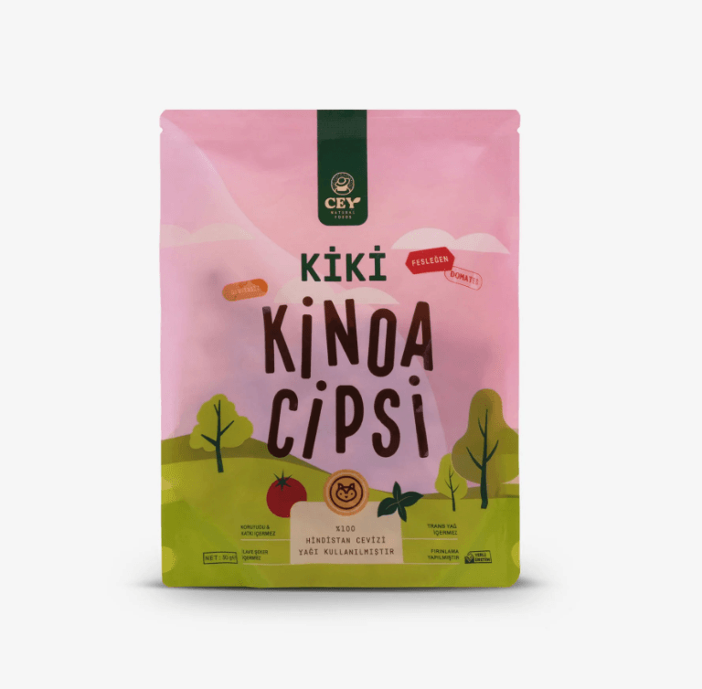 Glutensiz Kiki Domates Fesleğen Kinoa Cipsi 30 g - Biokent Glutensiz