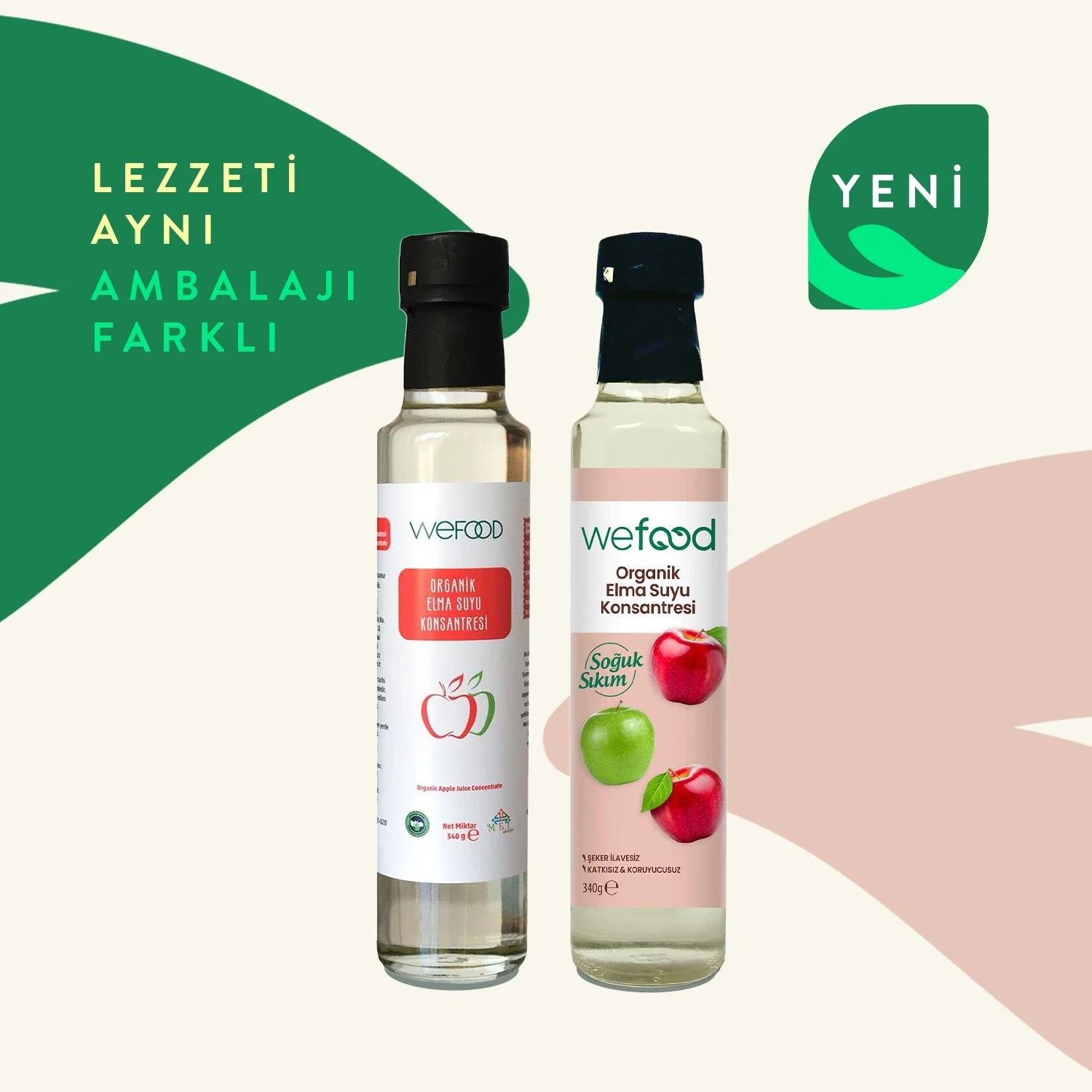 Wefood Organik Elma Suyu Konsantresi 340 gr