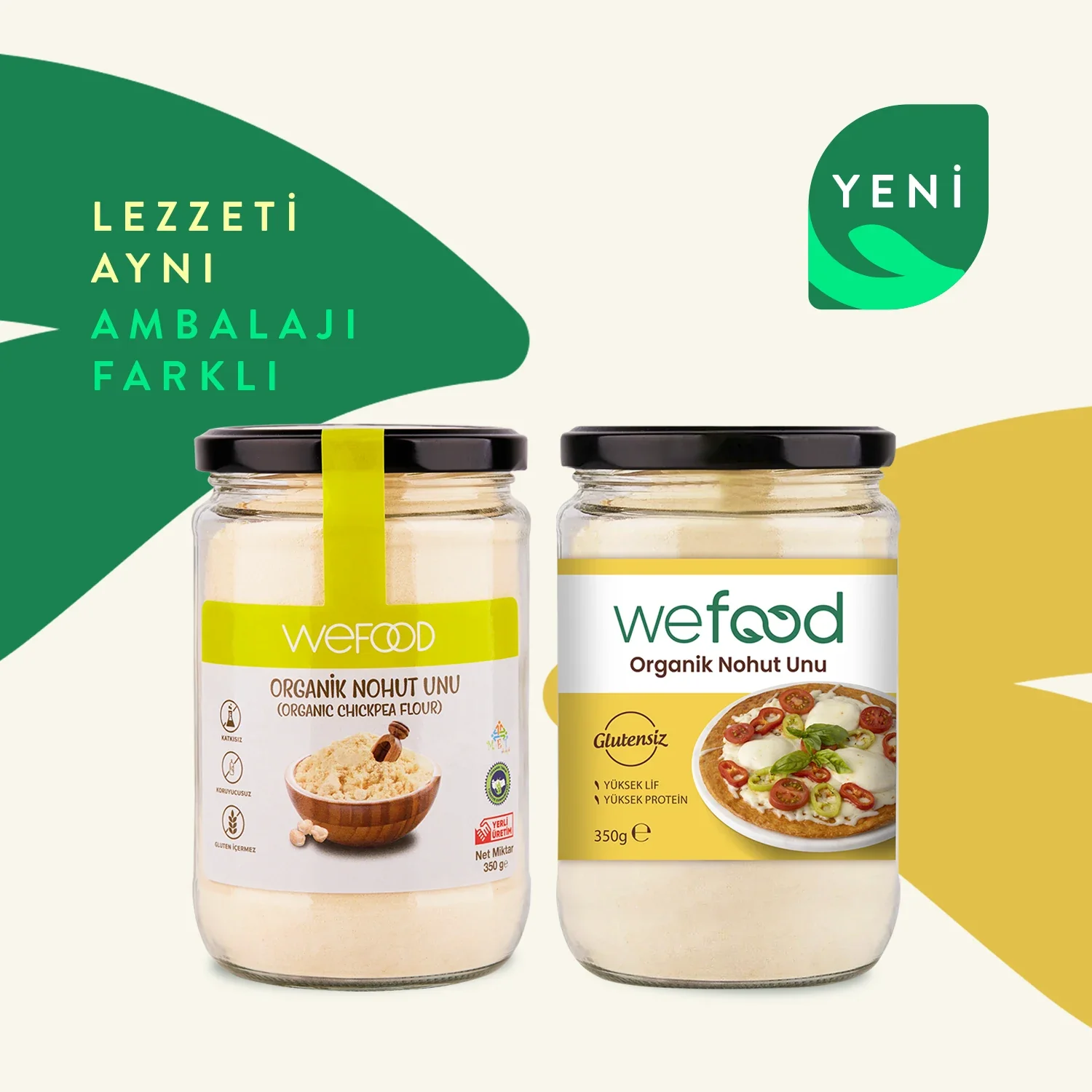 Nohut Unu 350gr - Biokent Glutensiz