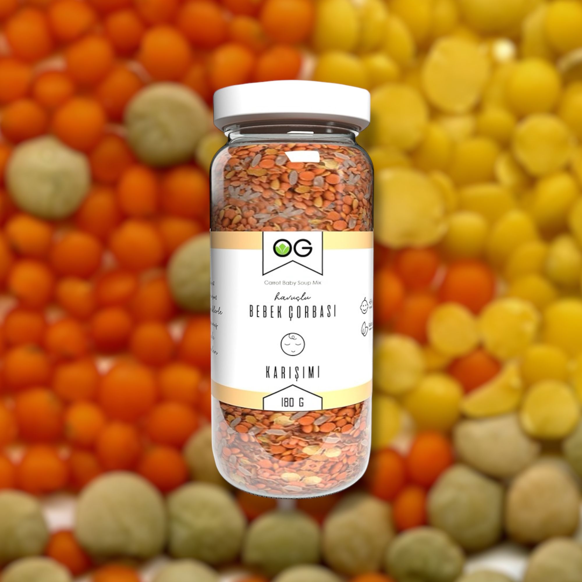 Havuçlu Bebek Çorbası Karışımı 180 Gr