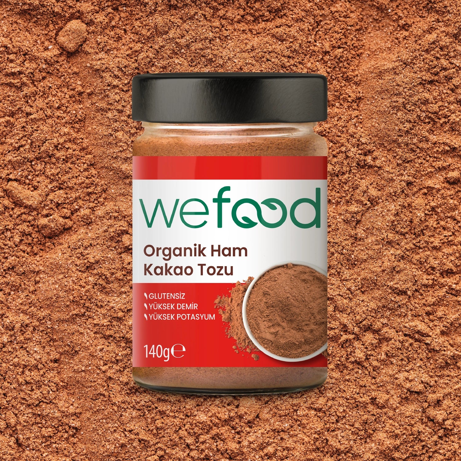 Ham Kakao Tozu 140gr - Biokent Glutensiz