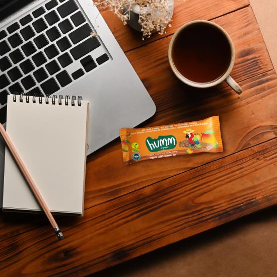 Humm Organik Vegan Mangolu Yulaf Bar - 27g