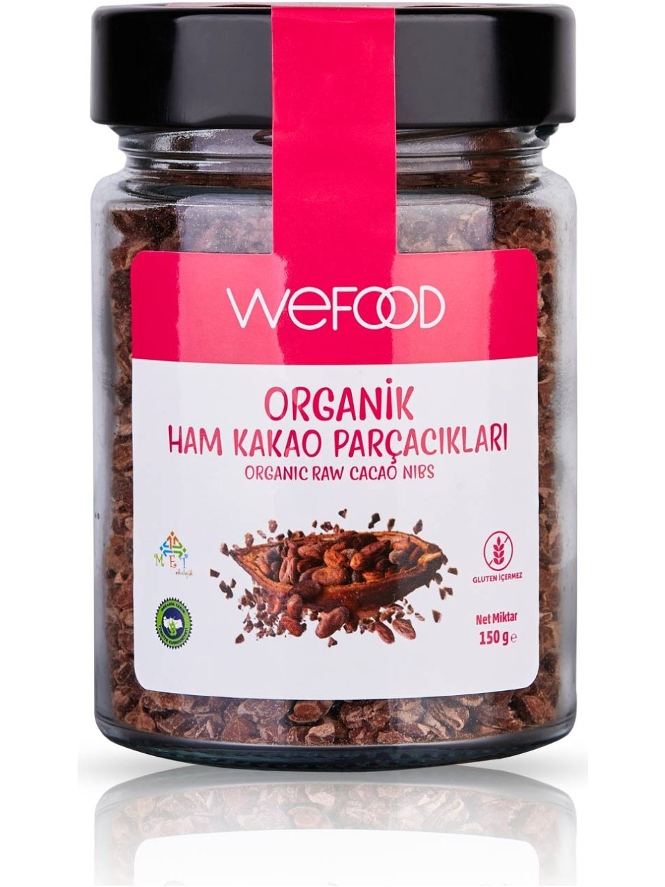 Wefood Glutensiz Ham Kakao Parçacıkları 150gr - Biokent Glutensiz