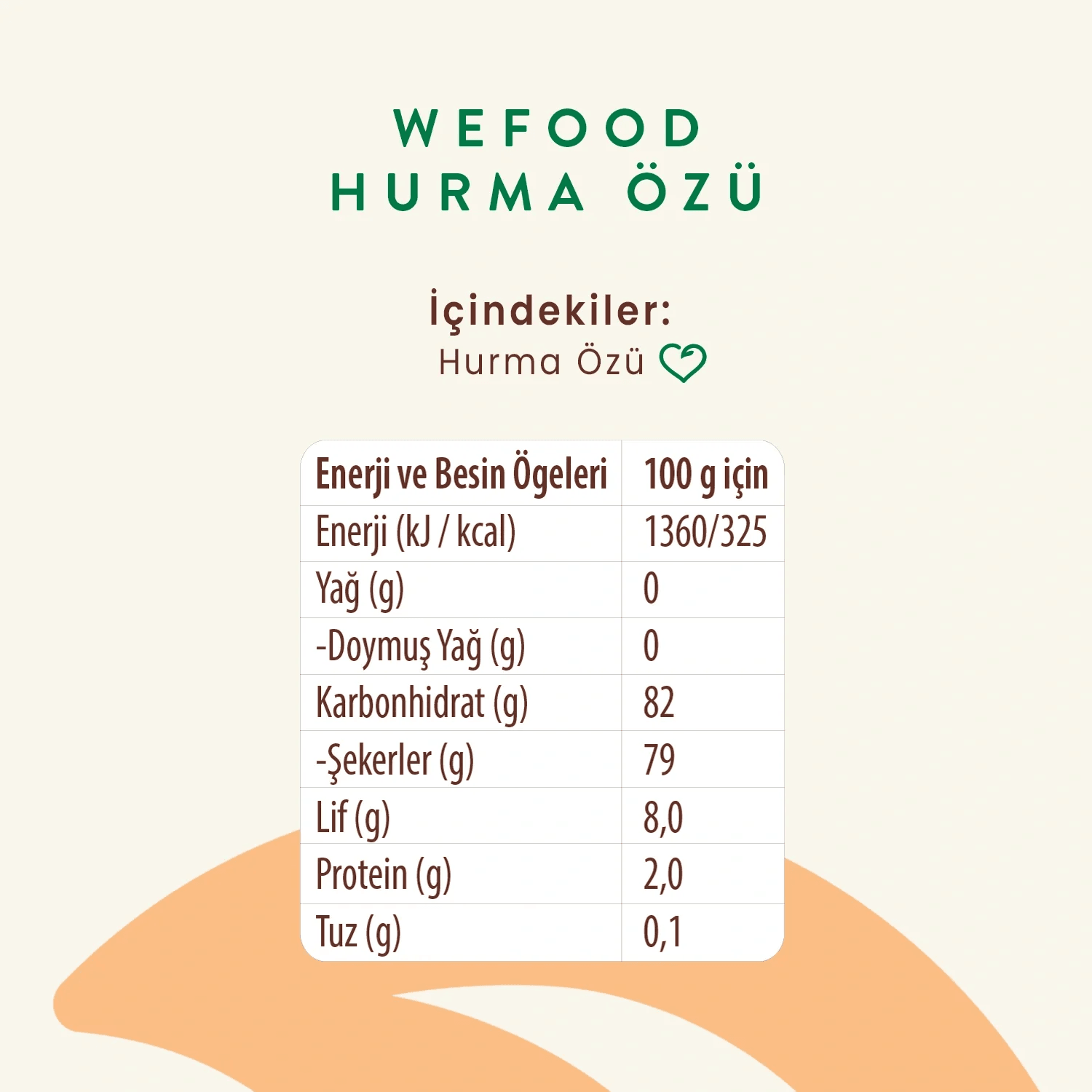 Hurma Özü (Soğuk Sıkım) 315gr - Biokent Glutensiz