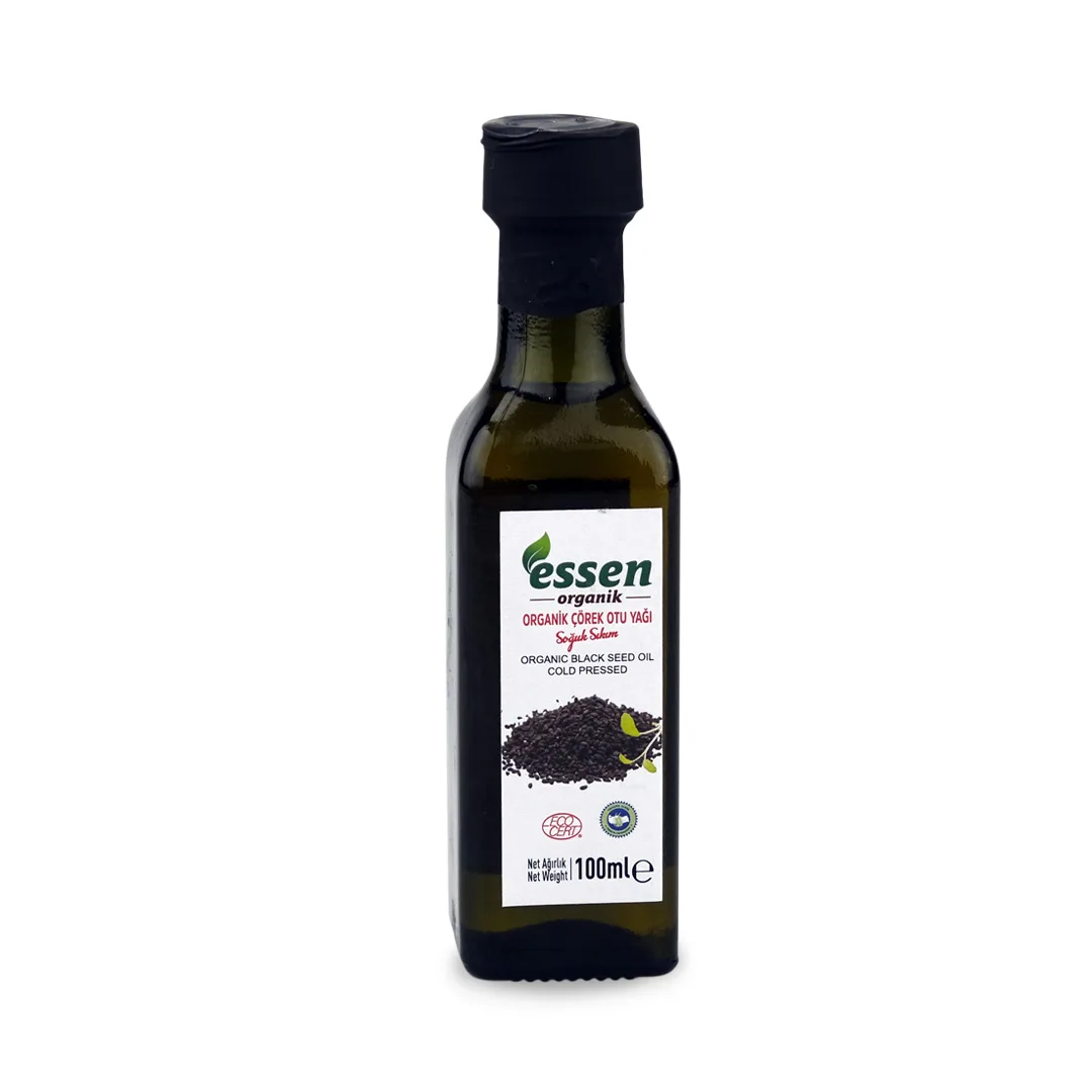 Organik Çörek Otu Yağı 100ml (Soğuk Sıkım)