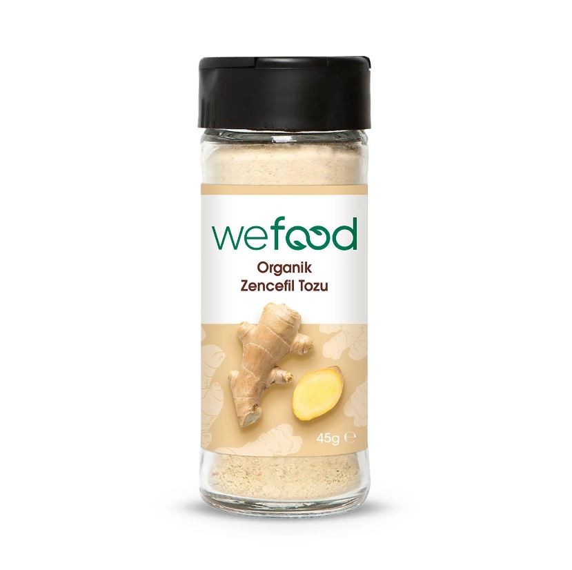 Wefood Organik Zencefil Toz 65gr - Biokent Organik