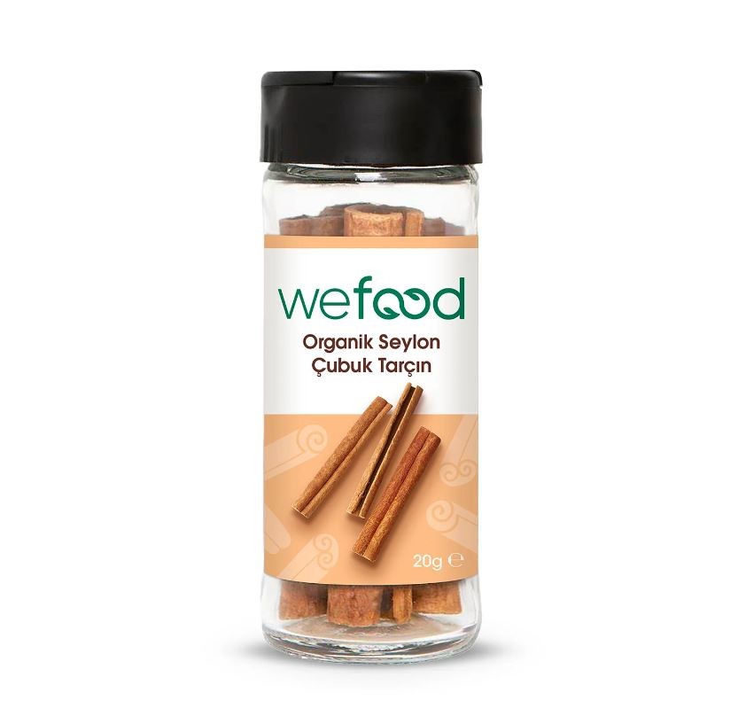 Wefood Organik Seylon Çubuk Tarçın 20gr - Biokent Organik