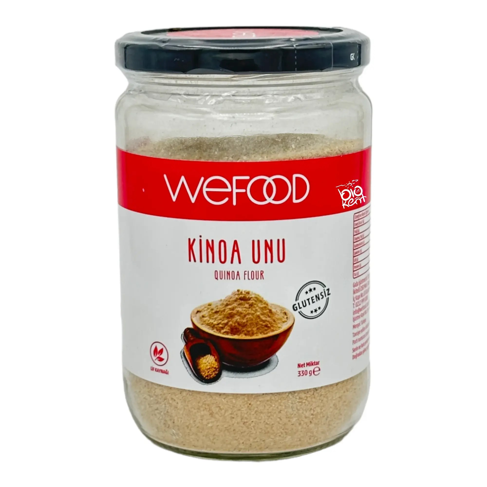 Un Kinoa Unu (Yüksek Lif) 330gr - Biokent Glutensiz
