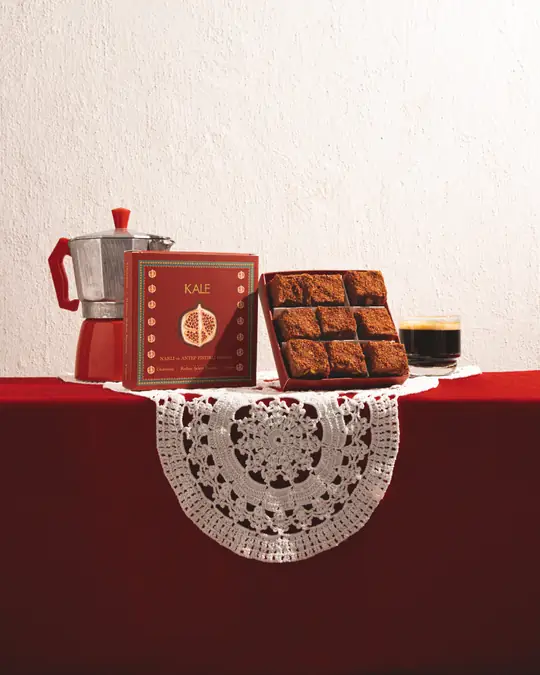 Glutensiz Rafine Şeker İlavesiz Narlı ve Antep Fıstıklı Lokum 115gr