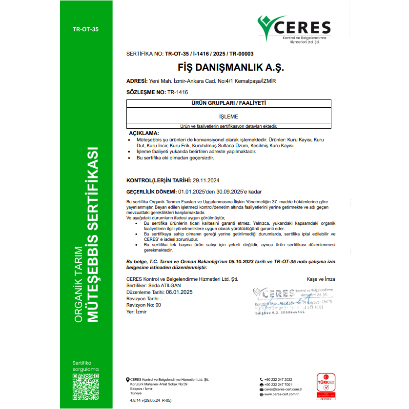 Orgibite Kuru İncir 130 gr