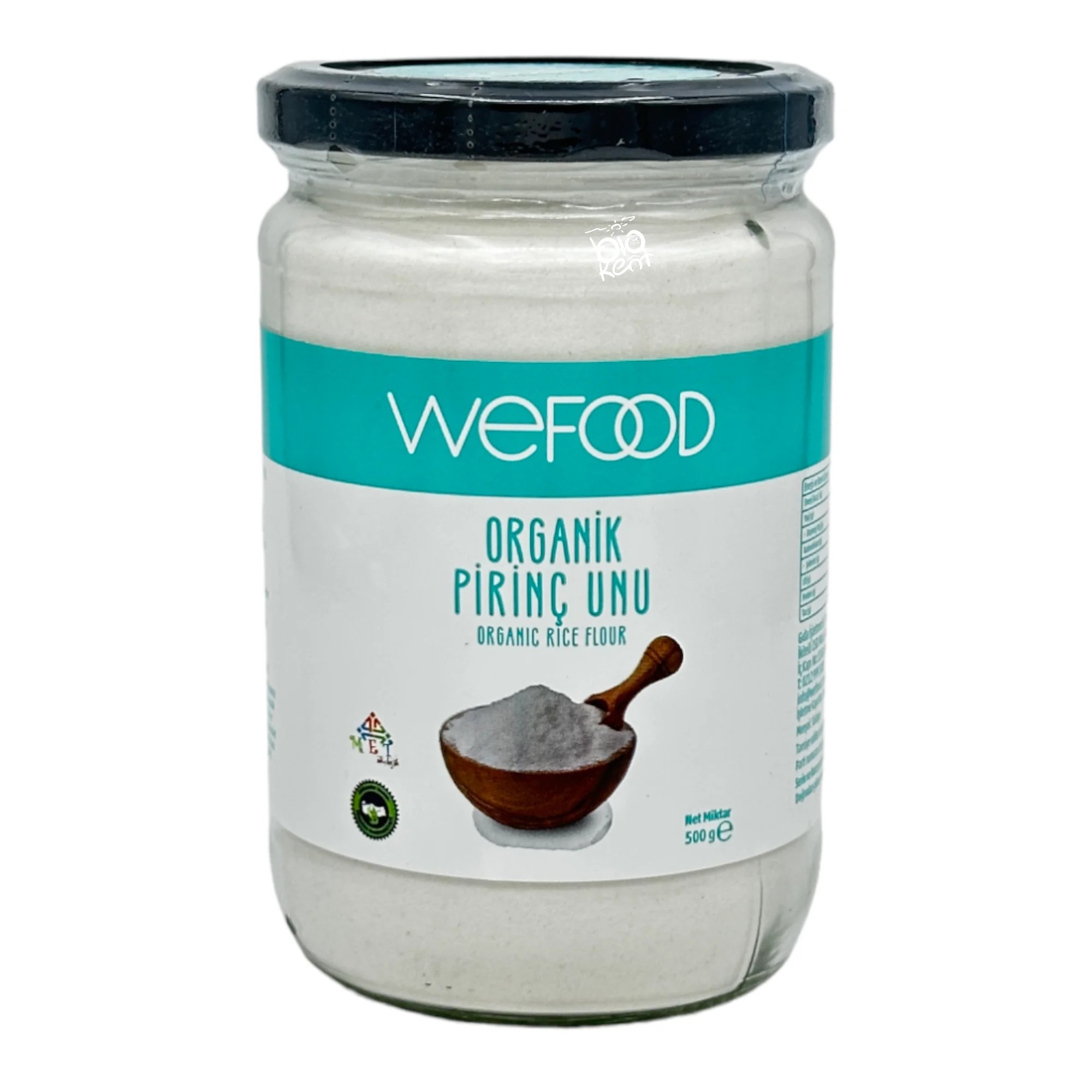 Un Organik Pirinç Unu 500gr - Biokent Glutensiz