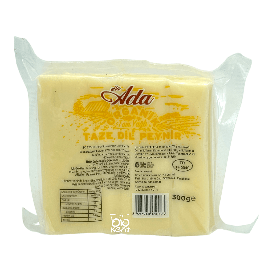 Organik Dil Peyniri 300gr