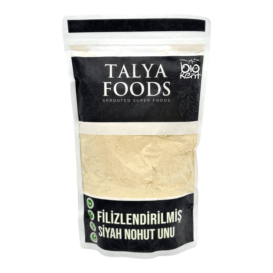 Talya Foods Glutensiz Siyah Nohut Unu 500gr - Biokent Glutensiz