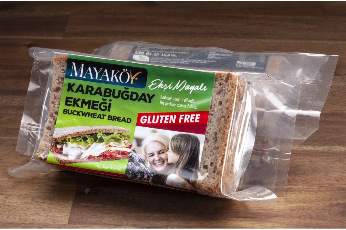 Ekşi Mayalı Glutensiz Karabuğday Ekmeği 400gr (BİOKENT TAZE)