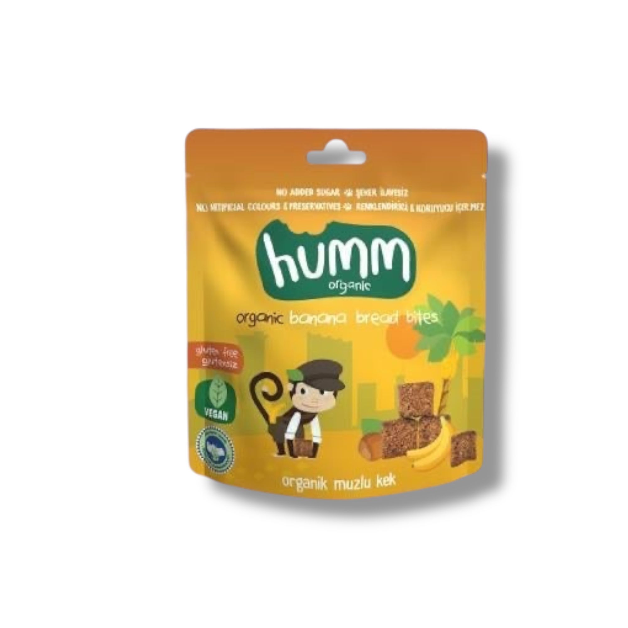 Humm Organik Glutensiz Vegan Muzlu Kek - 30g