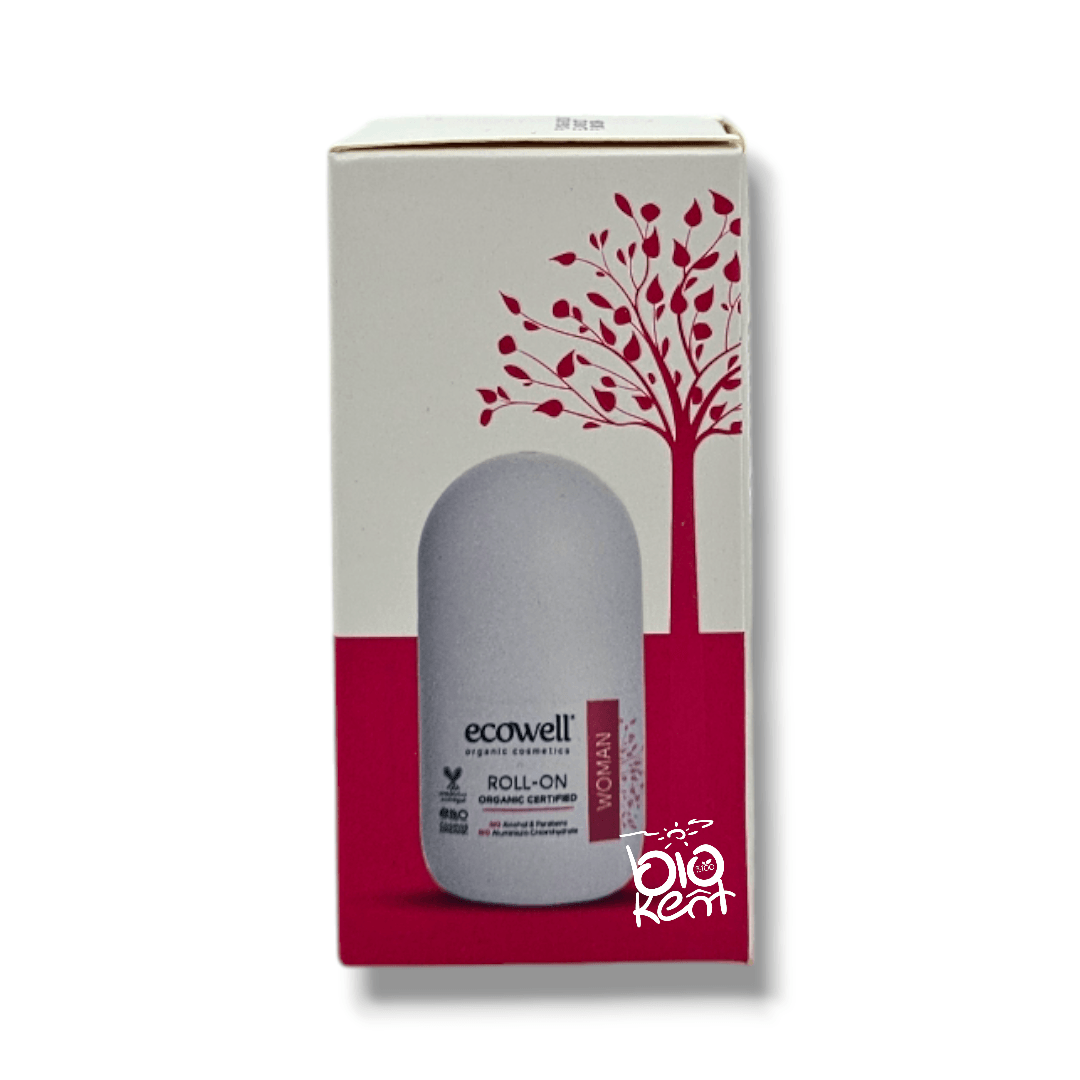 Ecowell Organik Roll On Deodorant (Kadın) 75 ml - Biokent Store